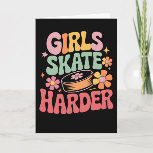 Groovy Hockey Love Ice Hockey Lover (5) Card