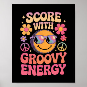 Groovy Hockey Love Ice Hockey Lover (6) Poster