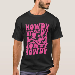 Groovy Howdy Rodeo Western Country Southern Cowgir T-Shirt
