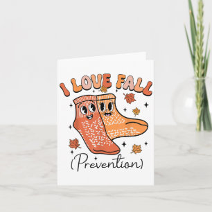 Groovy I Fall Prevention Fall Pt Physical Therapy Card