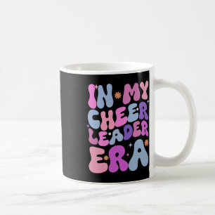 Groovy In My Cheer Leader Era Cheerleader Cheerlea Coffee Mug