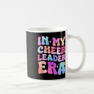 Groovy In My Cheer Leader Era Cheerleader Cheerlea Coffee Mug