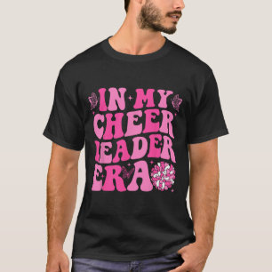 Groovy In My Cheer Leader Era Cheerleading Women G T-Shirt