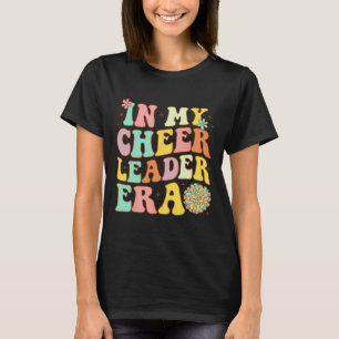 Groovy In My Cheer Leader Era Cheerleading Women G T-Shirt