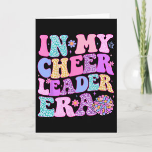 Groovy In My Cheer Leader Era Youth Cheerleader Ch Card