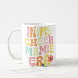 Groovy In My Cheer Mamie Era Cheerleading Lover Coffee Mug