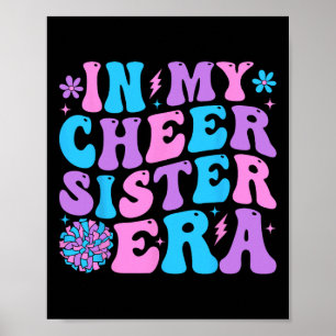 Groovy In My Cheer Sister Era Cheerleading _3 Poster