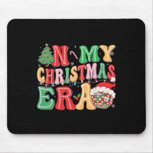 Groovy In My Christmas Era Christmas S Men Women K Mouse Pad