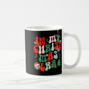 Groovy In My Christmas Era Cute Christmas Holiday  Coffee Mug