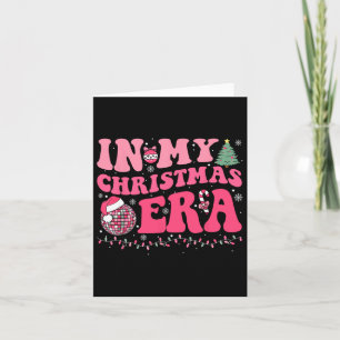 Groovy In My Christmas Era Family Matching Merry C Card