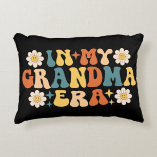 Groovy In My Grandma Era Decorative Cushion