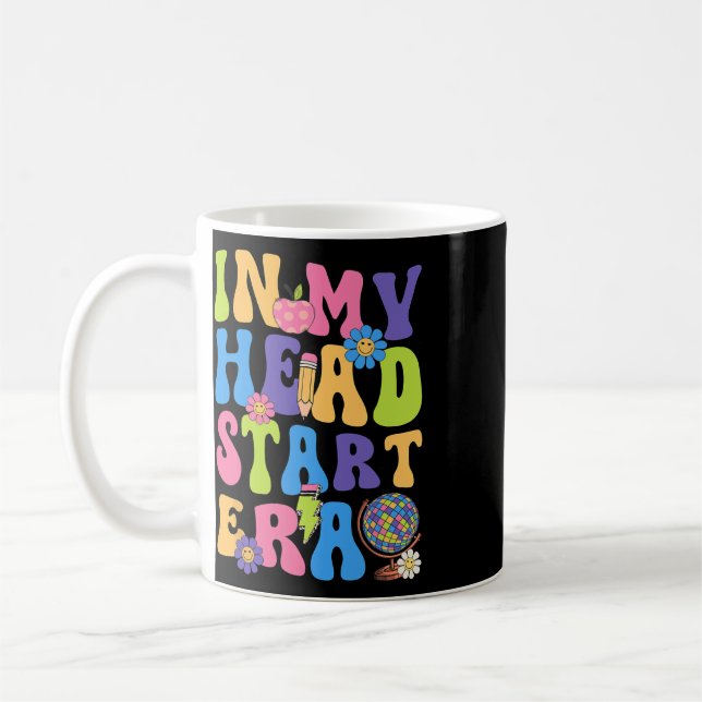Groovy In My Head Start Era Headstart First Day Of Coffee Mug (Left)