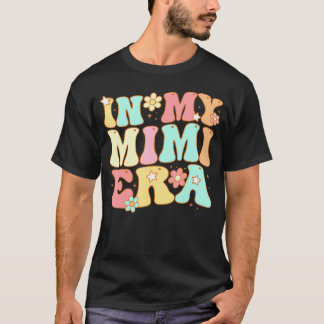Groovy In My Mimi Era Family Matching Grandmother T-Shirt