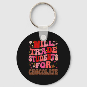 Groovy In My Para Era Vintage Paraprofessional Par Key Ring
