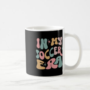 Groovy In My Soccer Era Kids  Coffee Mug