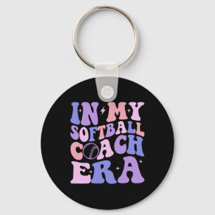 Groovy In My Softll Coach Era Softll Coach Funny C Key Ring