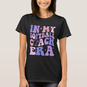 Groovy In My Softll Coach Era Softll Coach Funny C T-Shirt