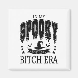 Groovy In My Spooky Era Skeleton Hand Halloween Magnet
