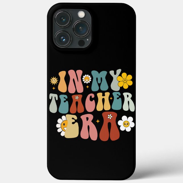 Groovy In My Teacher Era Back to School Teacher  Case-Mate iPhone Case (Back)