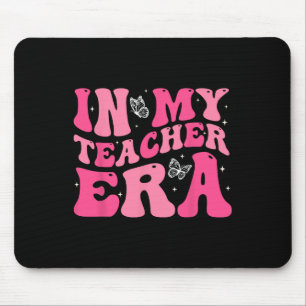 Groovy In My Teacher Era First Day Of School Byck Mouse Pad