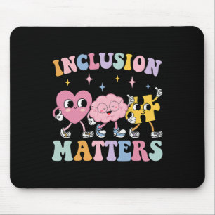 Groovy Inclusion Problems Autism Awareness Special Mouse Pad
