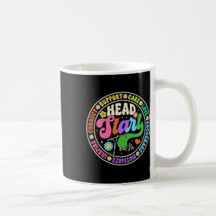 Groovy Inspire Encourage Love Head Start Team Back Coffee Mug
