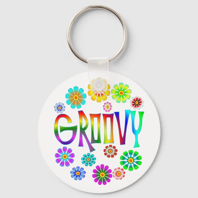 GROOVY KEY RING (Front)