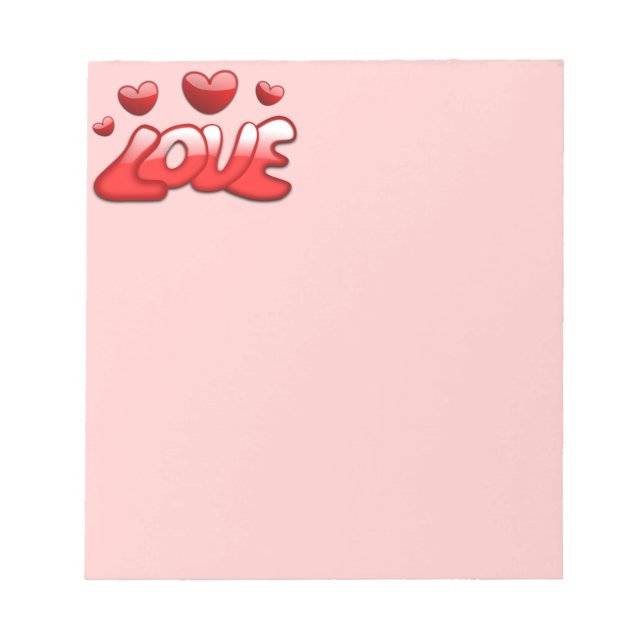 Groovy Kinda Love Notepad (Front)