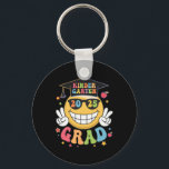 Groovy Kindergarten Graduate Happy Graduation Cl O Key Ring<br><div class="desc">Groovy Kindergarten Graduate Happy Graduation Cl Of 2025</div>