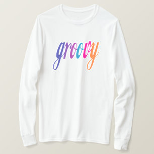 Groovy Long Sleeve Unisex Tee
