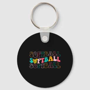Groovy Love Heart Softll Player Funny Softll Sell Key Ring