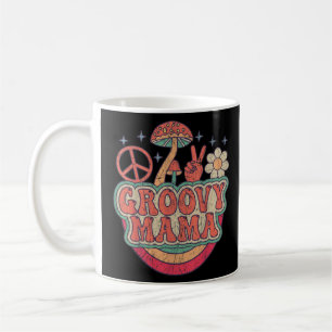 Groovy Mama 70s Aesthetic Nostalgia 1970 s Mother Coffee Mug