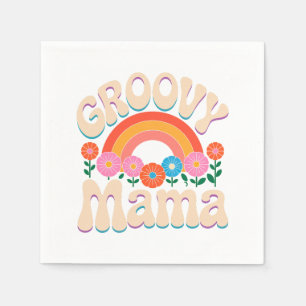 Groovy Mama Boho Vibes Napkin