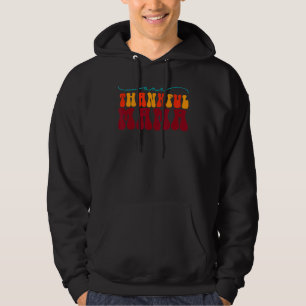 Groovy mama one thankful mama thanksgiving mors da hoodie