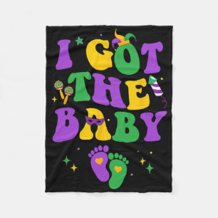 Groovy Mardi Gras I Got The Fleece Blanket