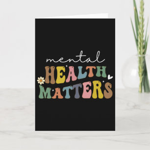 Groovy Mental Health Problems Human Brain Illness  Card