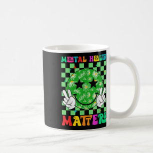Groovy Mental Health S Brain Illness Awareness Mon Coffee Mug