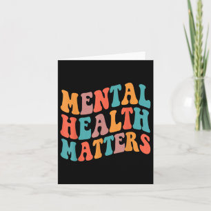 Groovy Mental Health S Human Brain Awareness Card