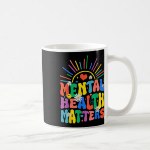 Groovy Mental Health S Mental Health Awareness Mon Coffee Mug