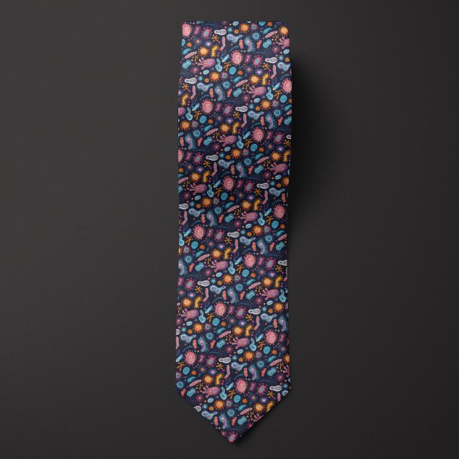 Groovy Microbes and Germs Tie (Creator Uploaded)