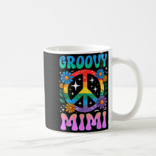 Groovy Mimi Floral Hipe Funny Mother's Day Mom Wom Coffee Mug