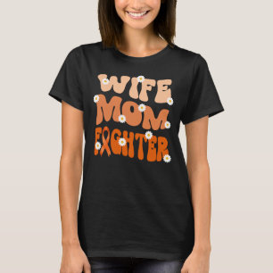 groovy mom wife fighter copd awareness T-Shirt