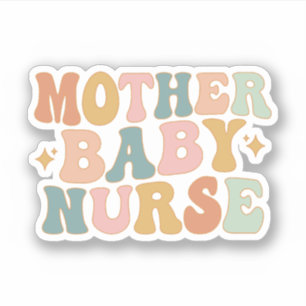 Groovy Mother Baby Nurse Gift, Postpartum Nurse