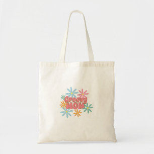 Groovy Mother's Day Mum Floral  Tote Bag