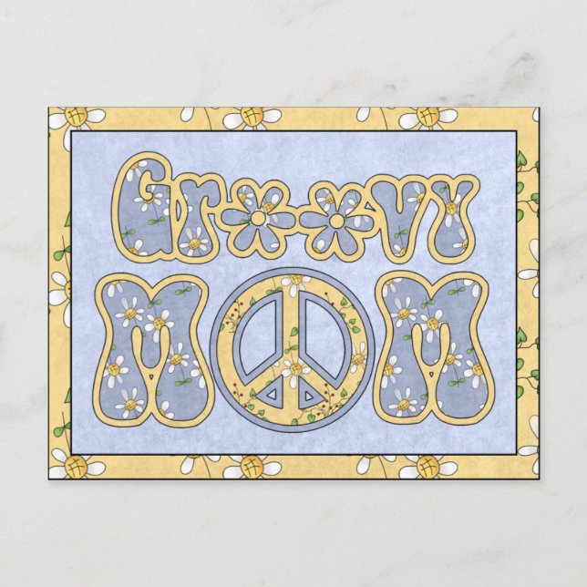 Groovy Mum, Postcard (Front)