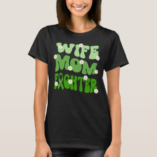 groovy mum wife fighter mental health awareness T-Shirt