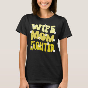 groovy mum wife fighter spina bifida awareness T-Shirt