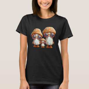 Groovy Mushroom 70 s Hippy Colorful Graphic Womens T-Shirt