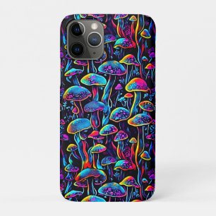 Groovy Mushrooms Pattern iPhone 11 Pro Case