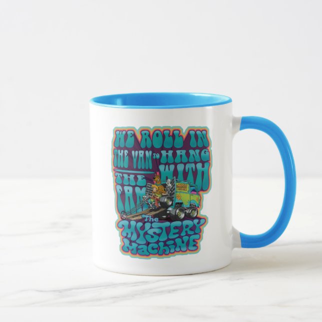 Groovy Mystery Machine Fam Graphic Mug (Right)